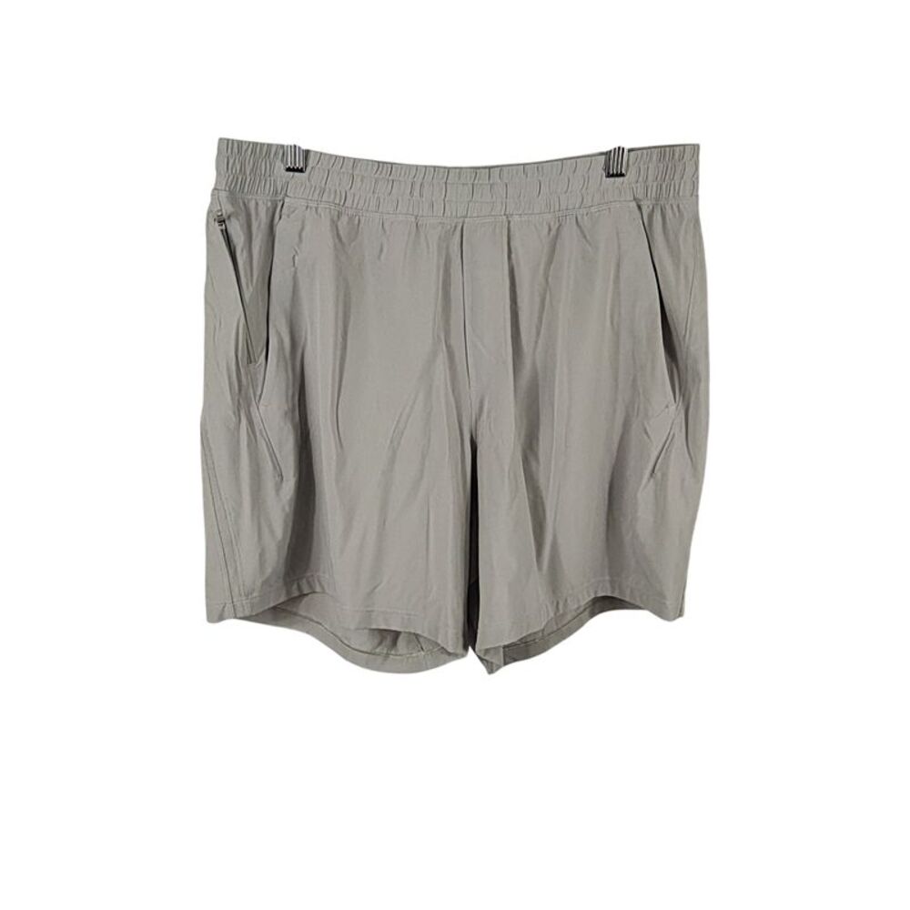 Lululemon License to Train Linerless Short Gray XL